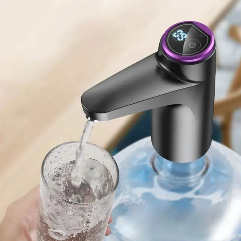 Dispensador Elétrico Automático de Água para Galão com Bateria Recarregável – Praticidade e Higiene – CompraSmart™