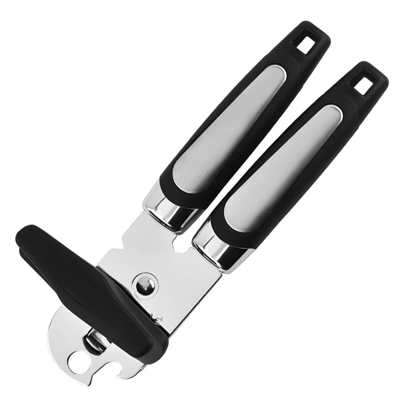 Abridor de Latas e Garrafas 3 em 1 em Aço Inox Profissional – CompraSmart™
