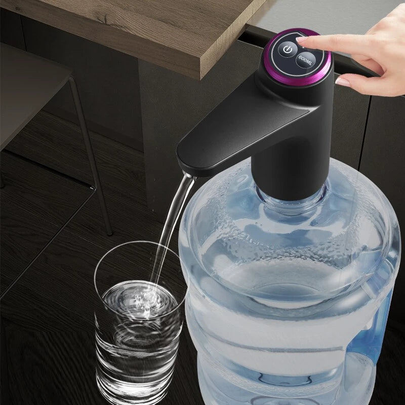 Dispensador Elétrico Automático de Água para Galão com Bateria Recarregável – Praticidade e Higiene – CompraSmart™