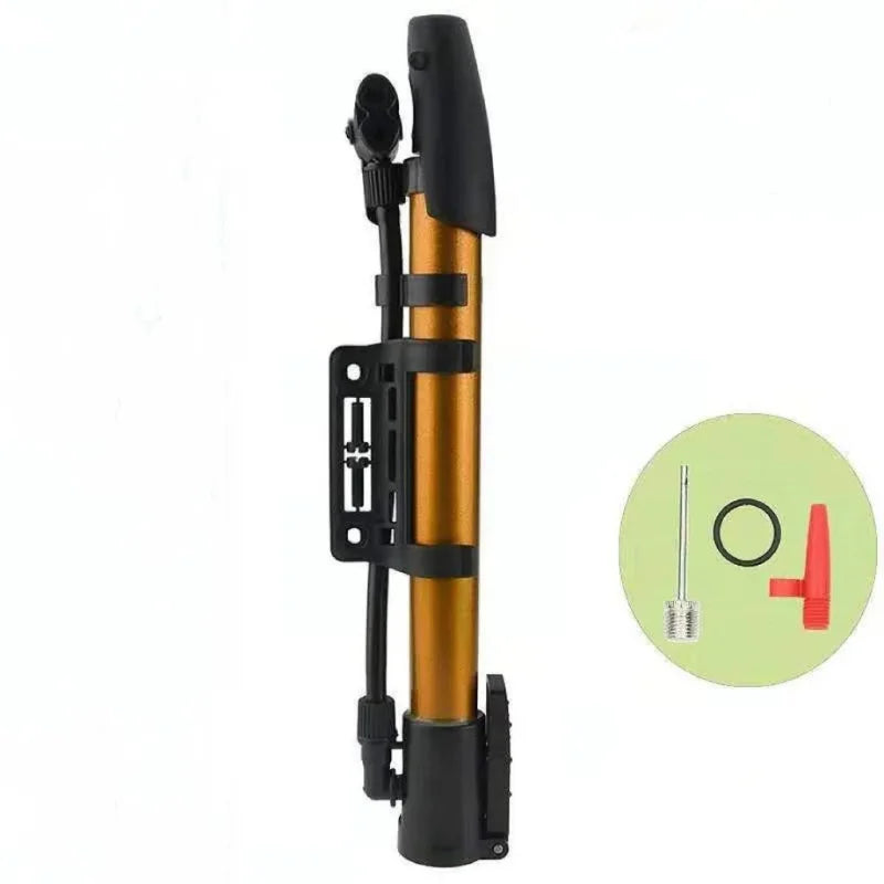 Bomba de Ar Portátil para Pneus, Bicicletas e Bolas – Bico Fino e Grosso – Compacta e Eficiente – CompraSmart™