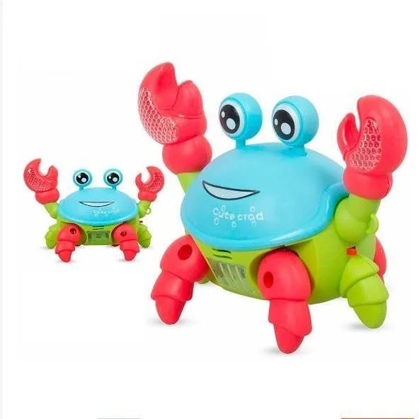 Caranguejo Fujão Elétrico com Movimento e Sons Divertidos – Estimula a Coordenação e a Diversão Infantil – CompraSmart™
