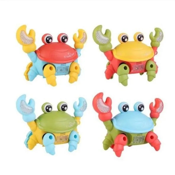 Caranguejo Fujão Elétrico com Movimento e Sons Divertidos – Estimula a Coordenação e a Diversão Infantil – CompraSmart™