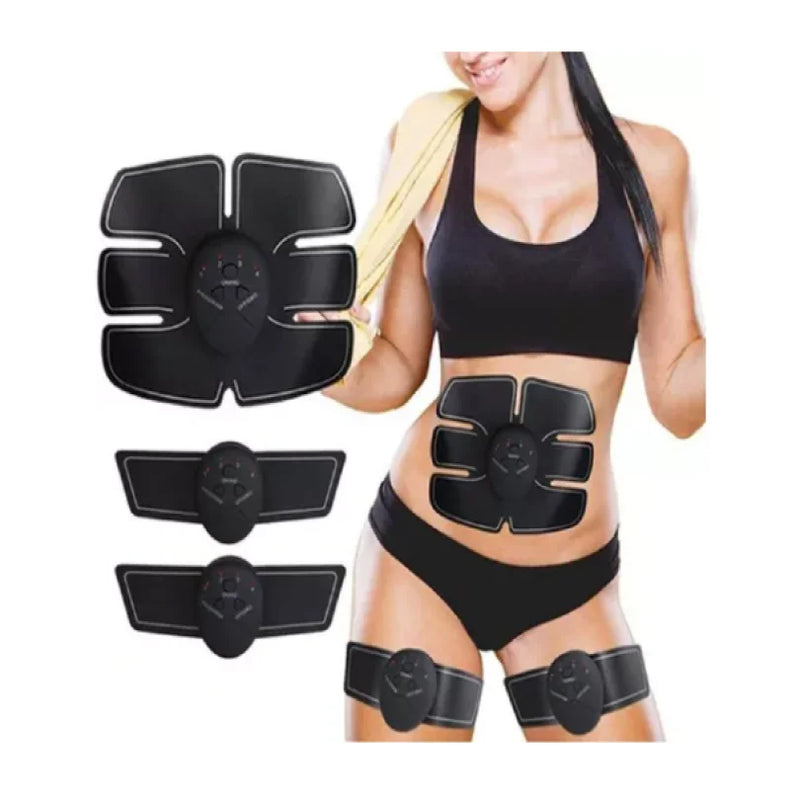 Tonificador Muscular Abdominal e para Braços EMS – Definição e Estímulo com Tecnologia Profissional – CompraSmart™