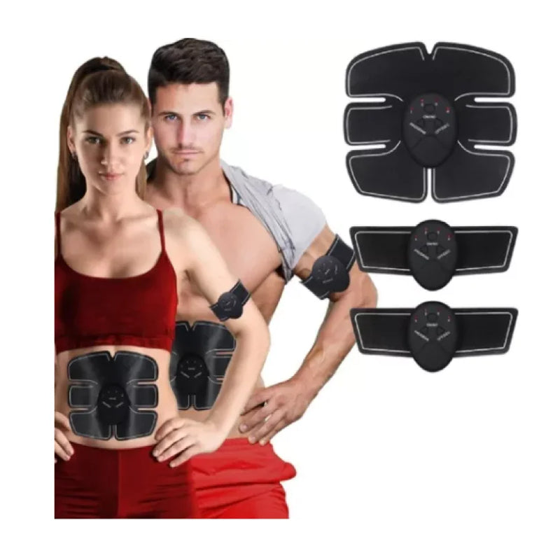 Tonificador Muscular Abdominal e para Braços EMS – Definição e Estímulo com Tecnologia Profissional – CompraSmart™