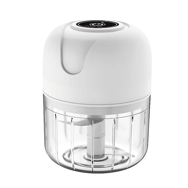 Mini Processador Elétrico Recarregável 250ml – Praticidade na Cozinha – CompraSmart™
