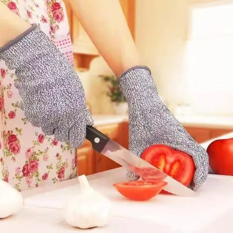 Luvas de Segurança Anti-Corte HPPE Nível 5 – Indústria, Cozinha e Jardinagem – CompraSmart™