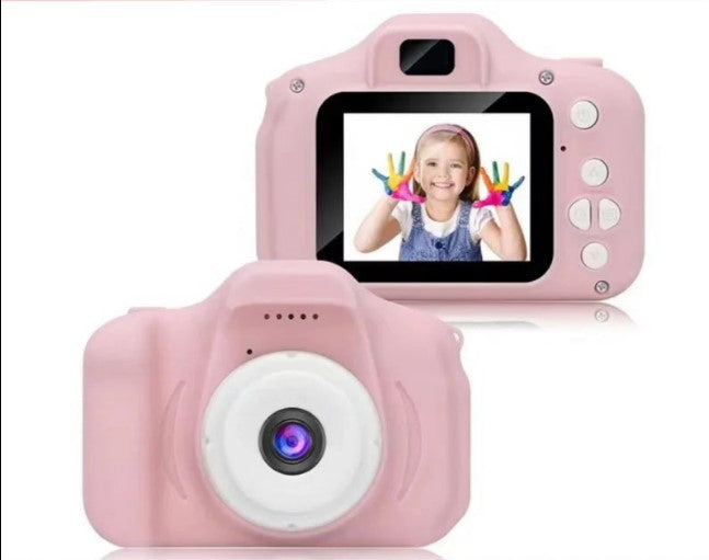 Câmera Digital Infantil X2 Mini – Fotos, Vídeos, Filtros e Jogos em Um Só Brinquedo – CompraSmart™