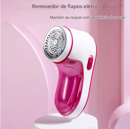 Removedor de Fiapos Elétrico USB Recarregável – Elimina Bolinhas e Pelos de Roupas com Eficiência – CompraSmart™