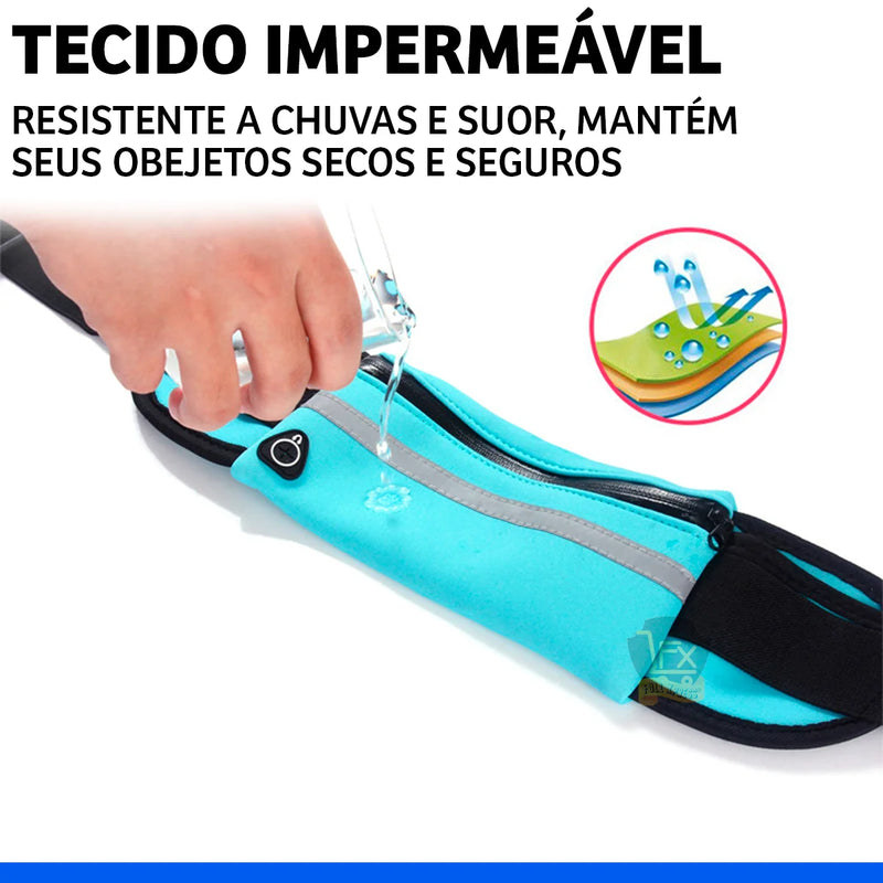 Pochete Esportiva Slim de Cintura – Leve, Compacta e Resistente à Água – CompraSmart™