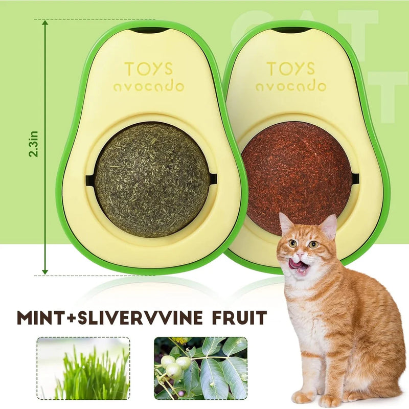 Abacate Pet Lambe Lambe com Catnip para Gatos – Diversão, Higiene e Relaxamento Natural – CompraSmart™