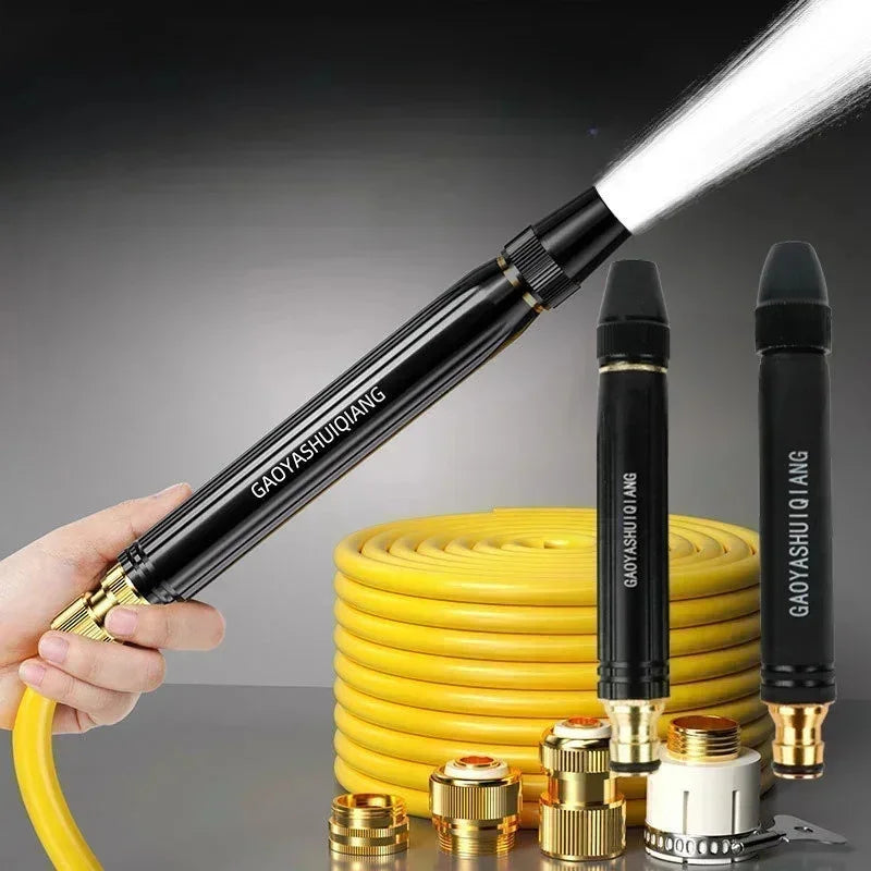 Pistola de Água de Alta Pressão para Carros e Jardim – Bico de Liga Resistente – CompraSmart™