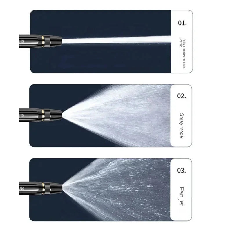 Pistola de Água de Alta Pressão para Carros e Jardim – Bico de Liga Resistente – CompraSmart™