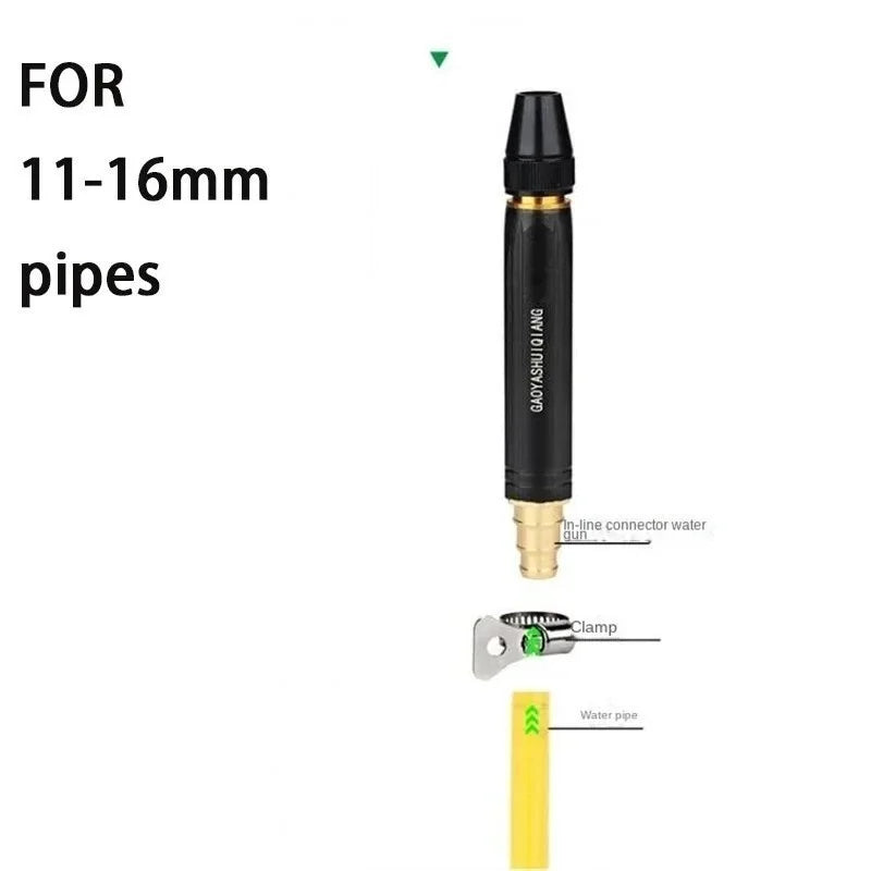 Pistola de Água de Alta Pressão para Carros e Jardim – Bico de Liga Resistente – CompraSmart™