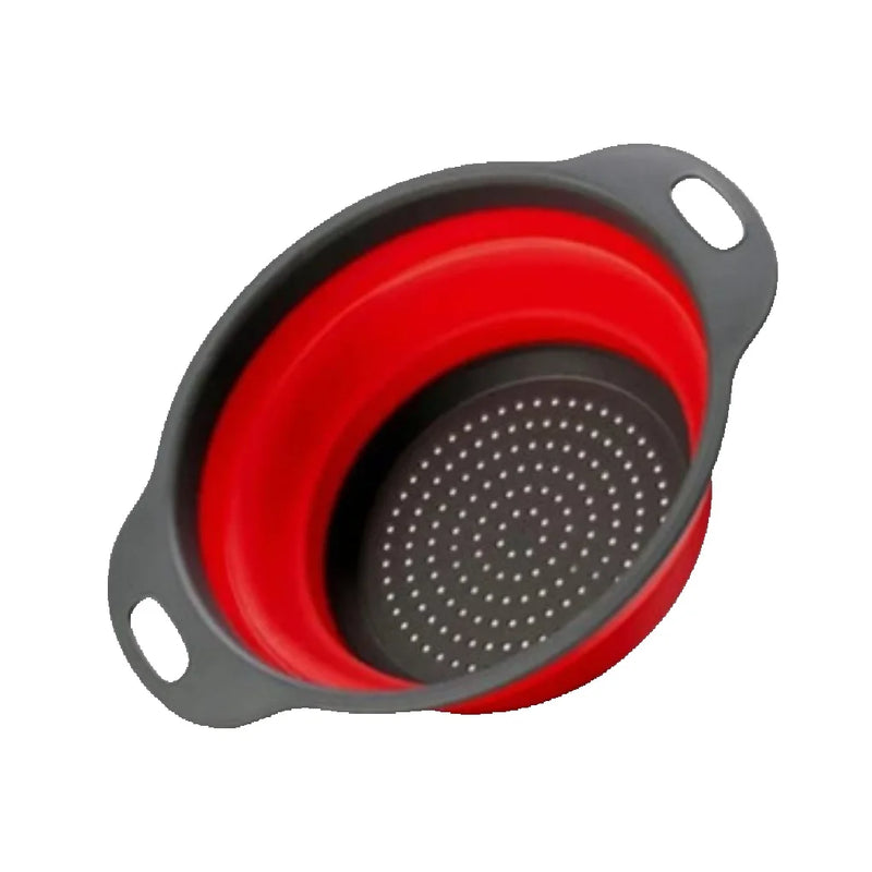 Escorredor Retrátil em Silicone com Alças – CompraSmart™