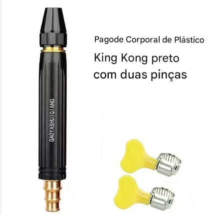 Pistola de Água de Alta Pressão para Carros e Jardim – Bico de Liga Resistente – CompraSmart™